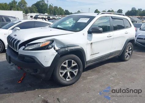 2014 Jeep Cherokee Trailhawk из США, поврежденный, VIN 1C4PJMBS8EW244453
